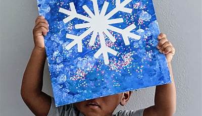 Winter Painting Ideas Easy Art Projects