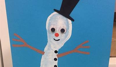 Winter Painting Ideas For Babies