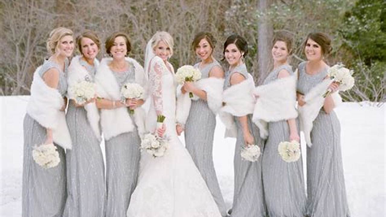 Unveiling the Secrets of Winter Wedding Bridesmaid Dresses: A Guide to Stunning Discoveries