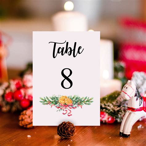 Winter Wedding Table Numbers Snowflake Table Numbers Etsy