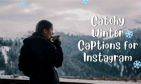 winter captions for instagram reels