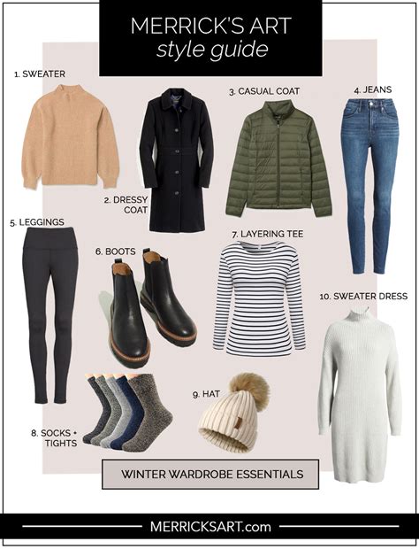 winter clothing essentials