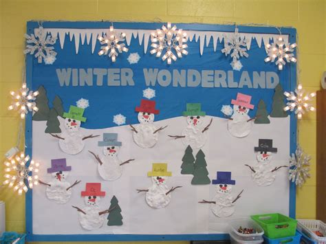 Winter Display Board Ideas
