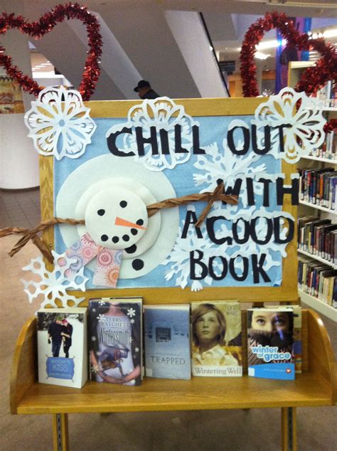 winter displays for libraries