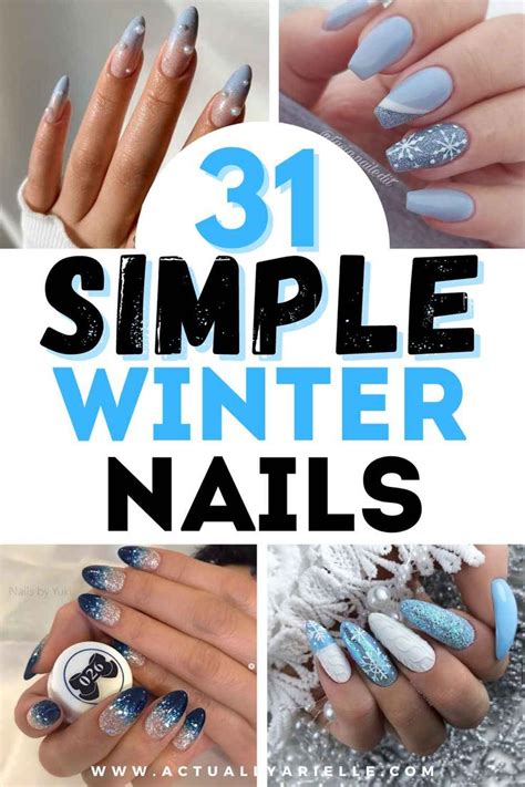 Winter Nail Ideas Simple