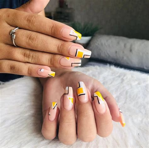 6. Geometric Glam