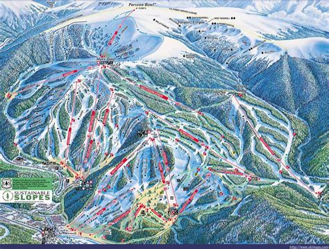 Winter Park Ski Trail Map Guide