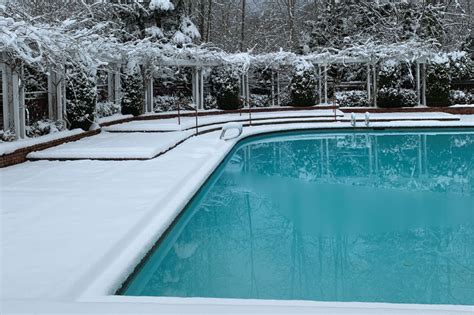winter pool care