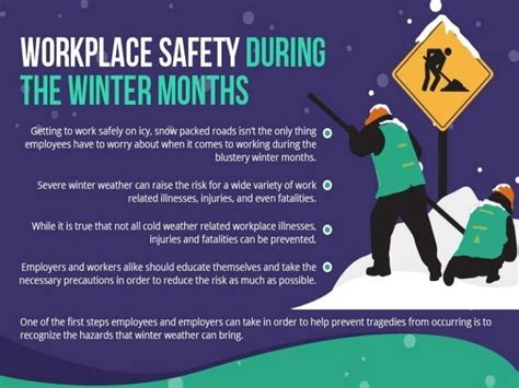 winter safety tips for work