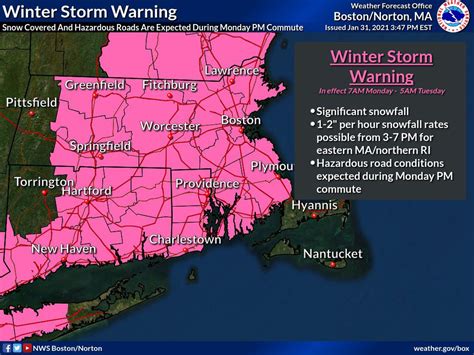 winter storm warning boston ma