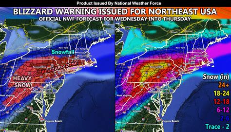 winter storm warning northeast usa