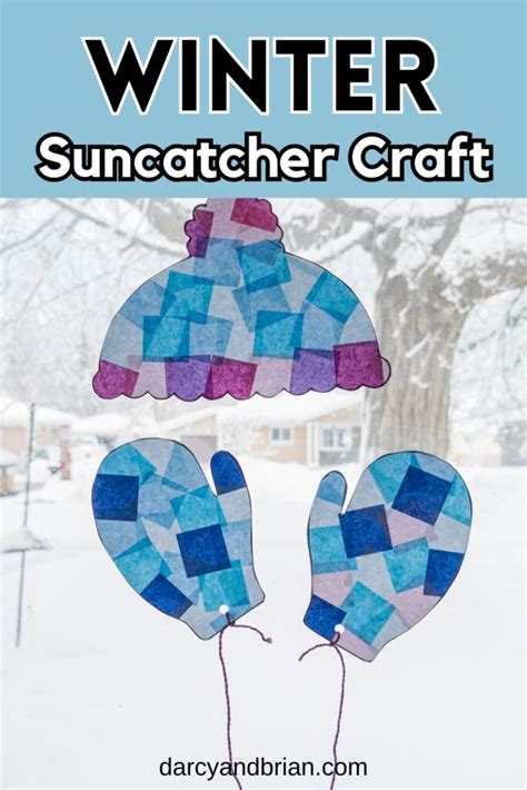 Winter Suncatcher Craft