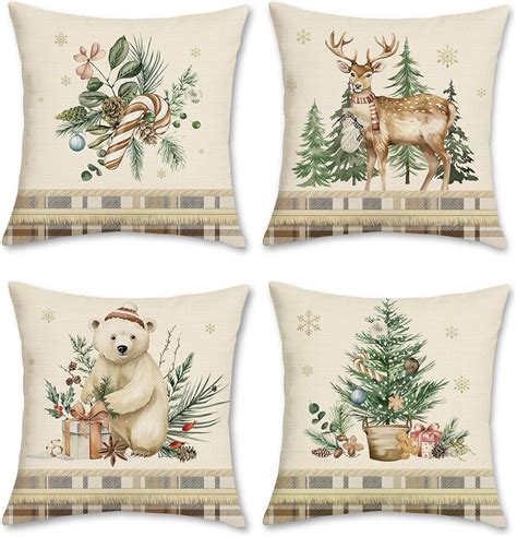 Winter Throw Pillows Amazon