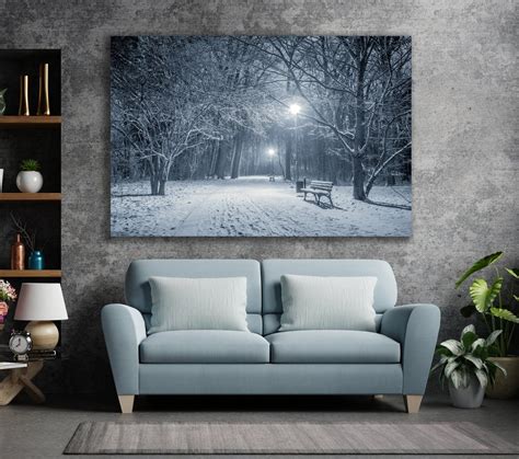 Winter Wall Art Canvas