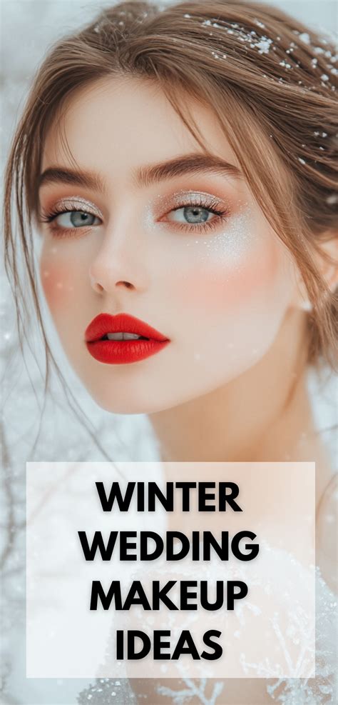 Winter Wedding Makeup Pale