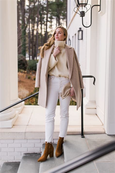 7 Ways You Can Wear White Jeans In Winter Be Daze Live White jeans