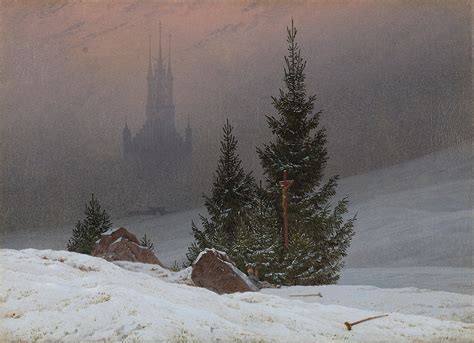 winterlandschaft caspar david friedrich