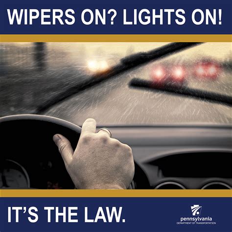 Wipers On Lights On Law