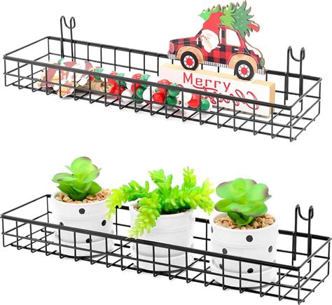 Wire Basket With Hooks