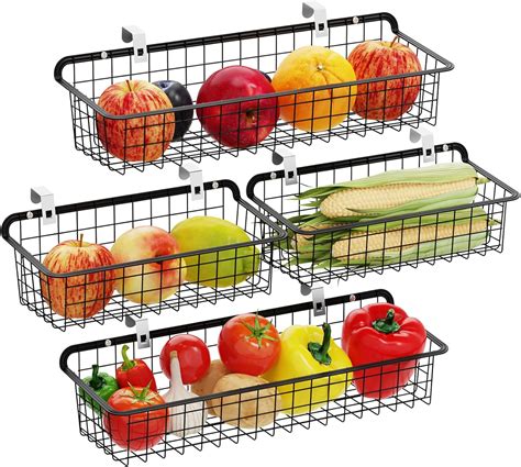 Wire Baskets With Hooks