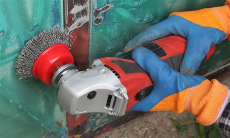 wire brush attachment for grinder