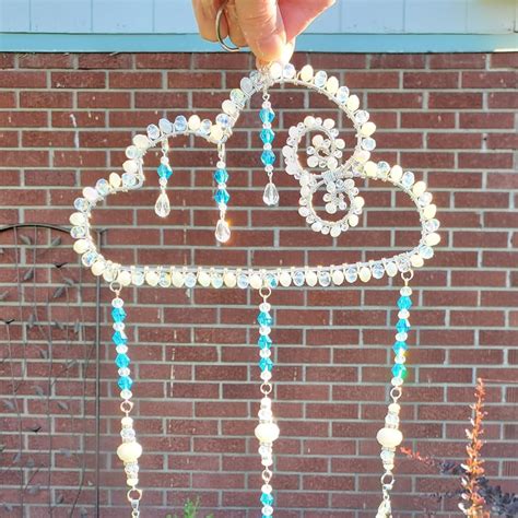 wire cloud suncatcher
