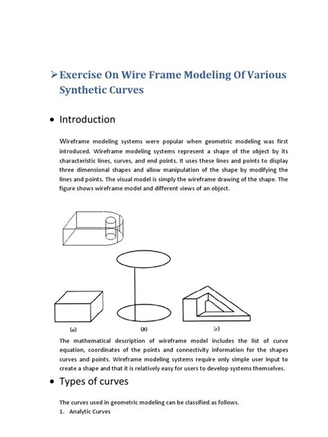 Wire Frame Modeling Pdf