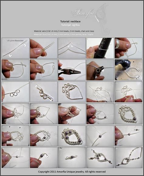 Wire Jewelry Instructions