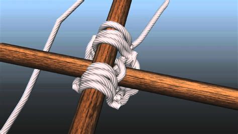 wire lashing on a sailboat