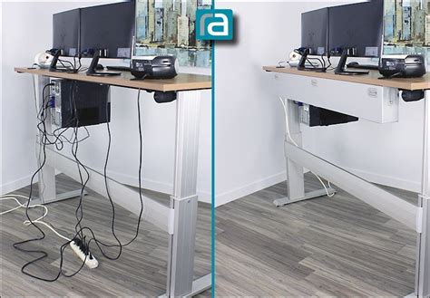 Wire Management Standing Desk