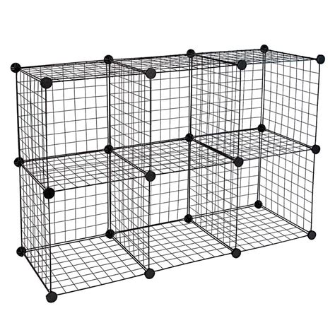 Wire Mesh Storage Cube Organizer