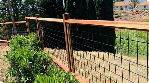 wire panels for fence
