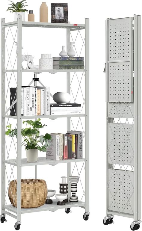 Wire Shelf Bookcase