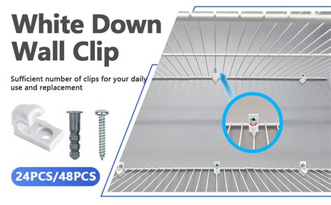 Wire Shelf Metal Clips