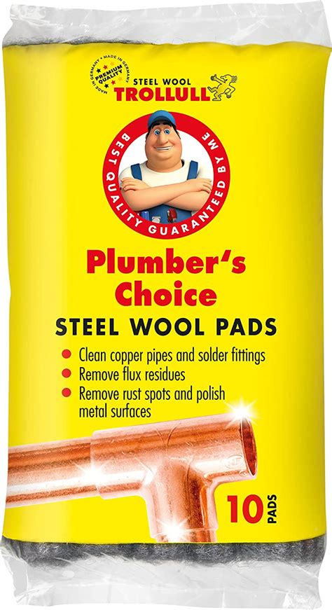 Wire Wool To Clean Copper Pipe