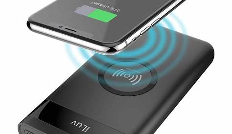 Wireless Charger Battery Pack 10000mAh Charging Portable