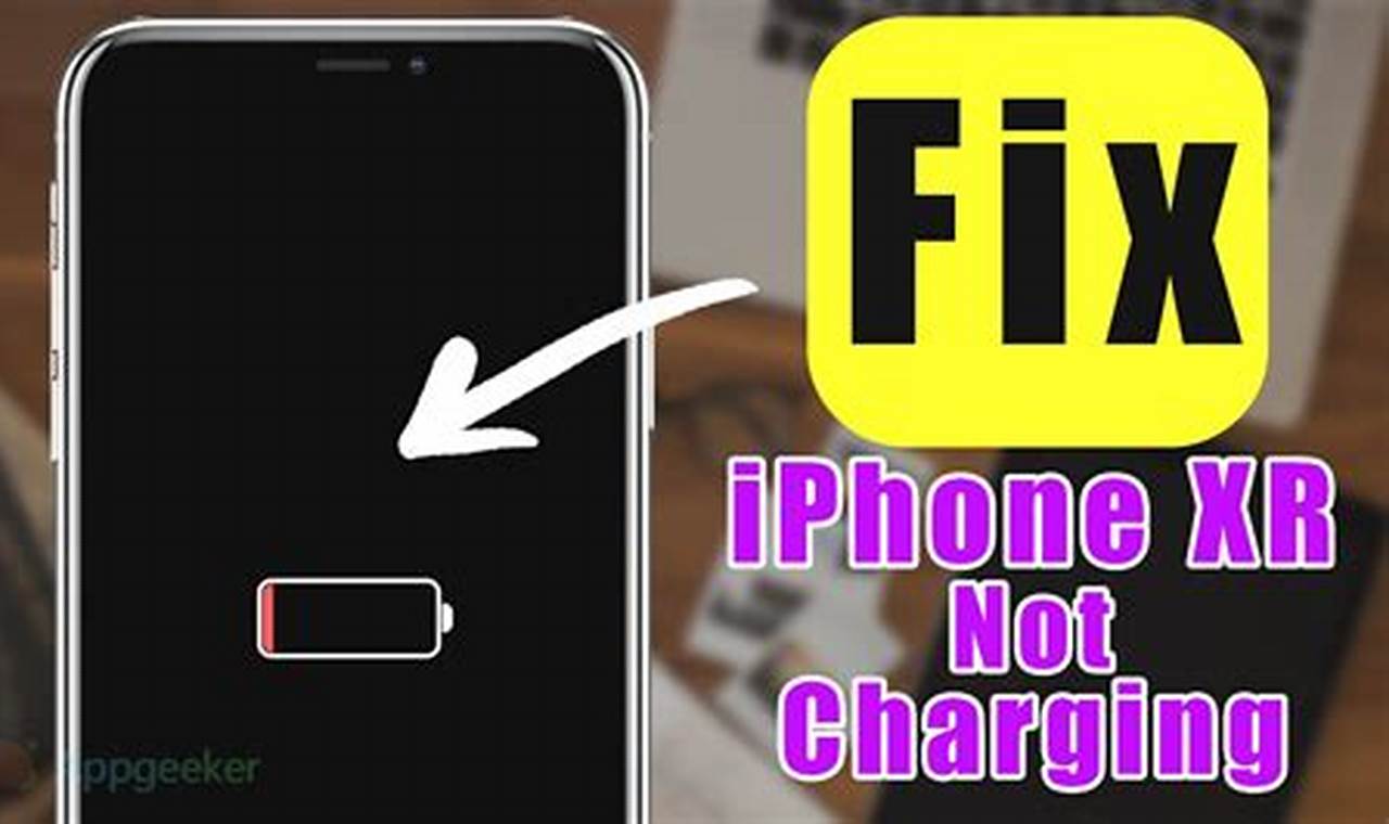 wireless charger iphone xr not working