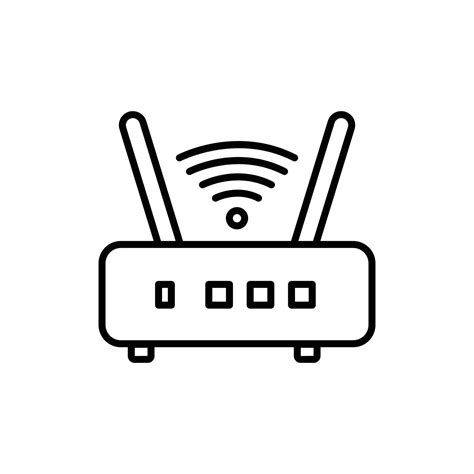 Wireless Access Point Drawing Symbol