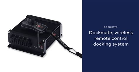 Wireless Boat Docking