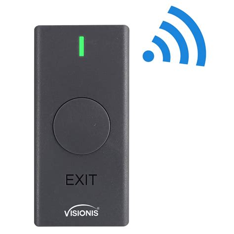 Wireless Exit Button For Access Control
