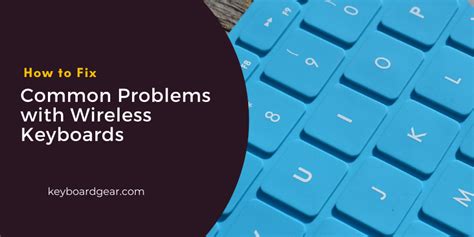 Wireless Keyboard And Mouse Problems