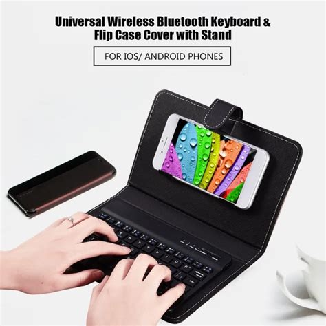 Wireless Keyboard Phone Case