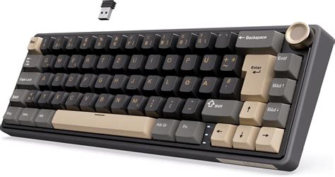 Wireless Mechanical Keyboard Qwertz