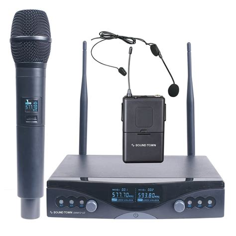 Wireless Microphone System And Speakers