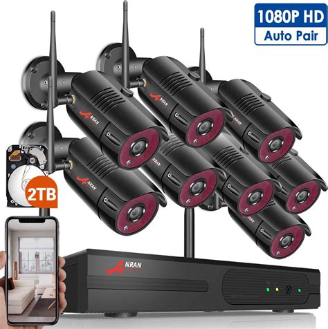 Wireless Night Vision Home Security Camera System