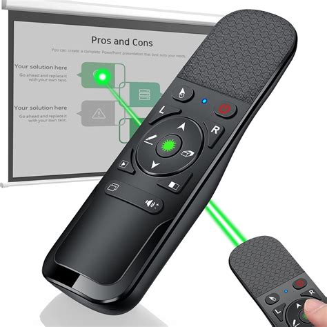 Wireless Presentation Remote With Mouse Control
