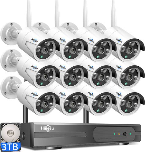 Wireless Security Camera System With Recorder