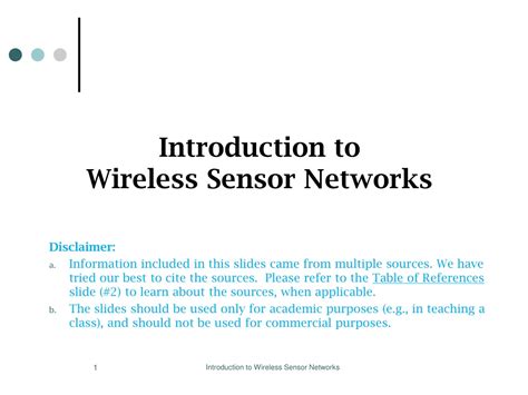 Wireless Sensor Network Introduction