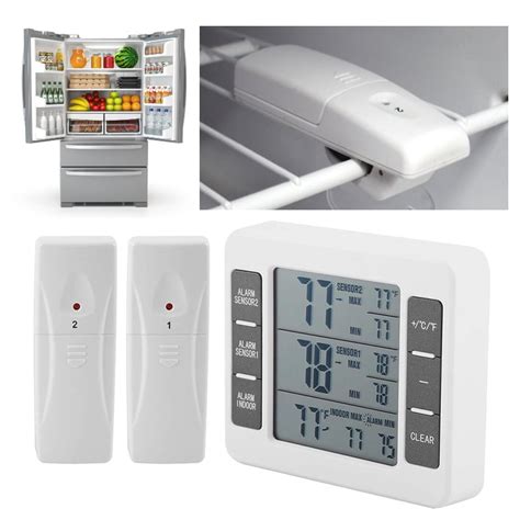wireless temperature sensor for refrigerator