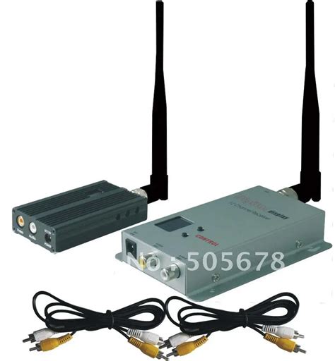 Wireless Transmitter And Receiver For Security Camera